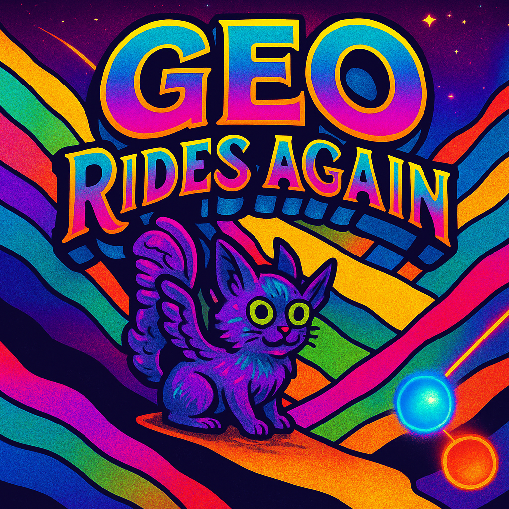 Geo Rides Again - Draw tracks and ride with Geo the cat